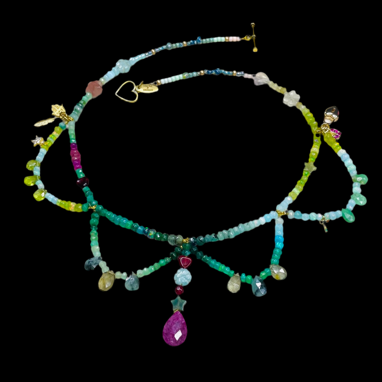Heart of the World Everything Necklace