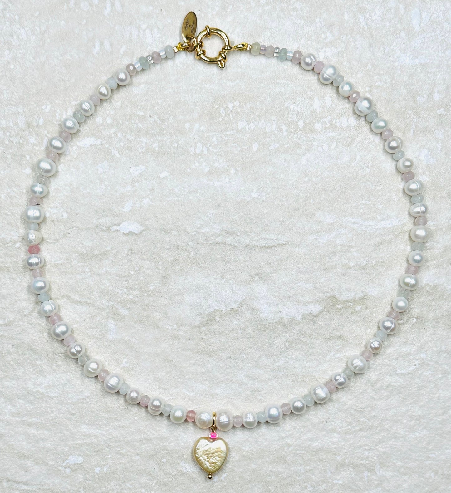 Pearl Charm Pendant Necklace