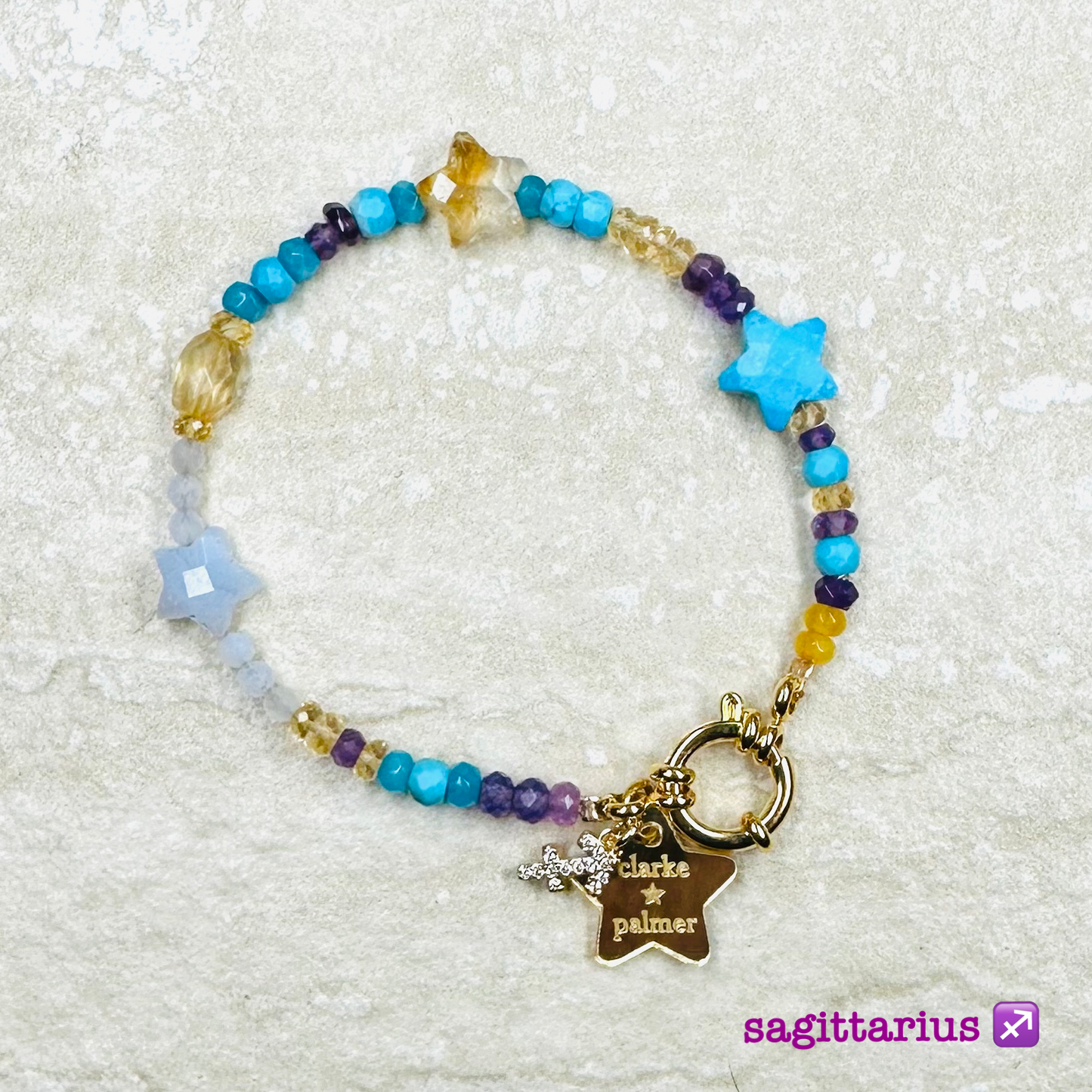 Zodiac Supercharged Gemstone Bracelet