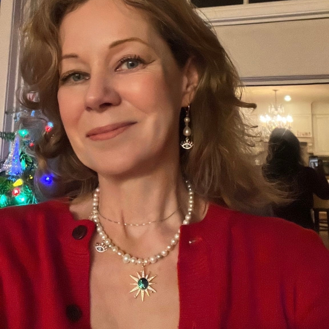 Celestial Charm Pearl Necklace