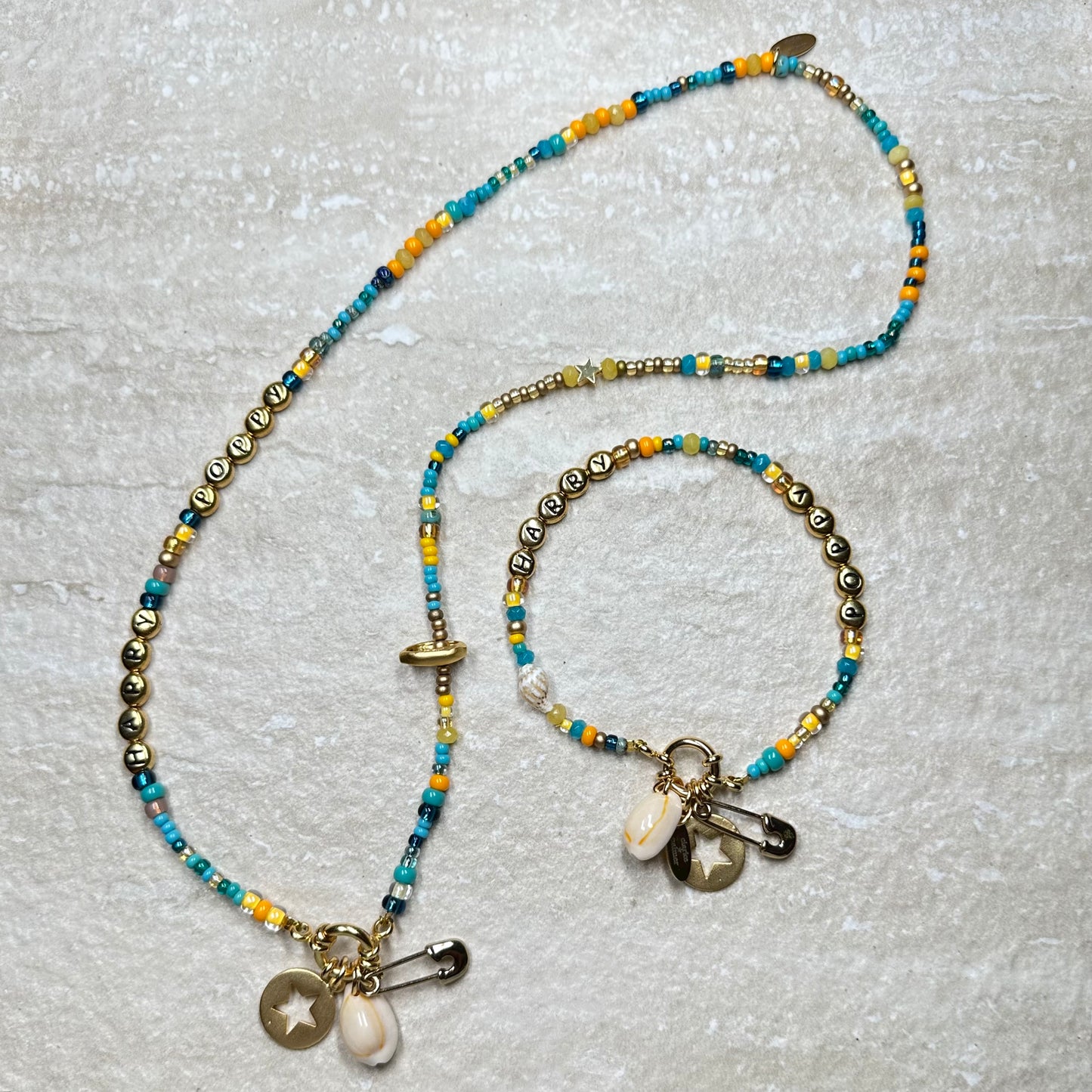 Designer Clasp Charm Necklace