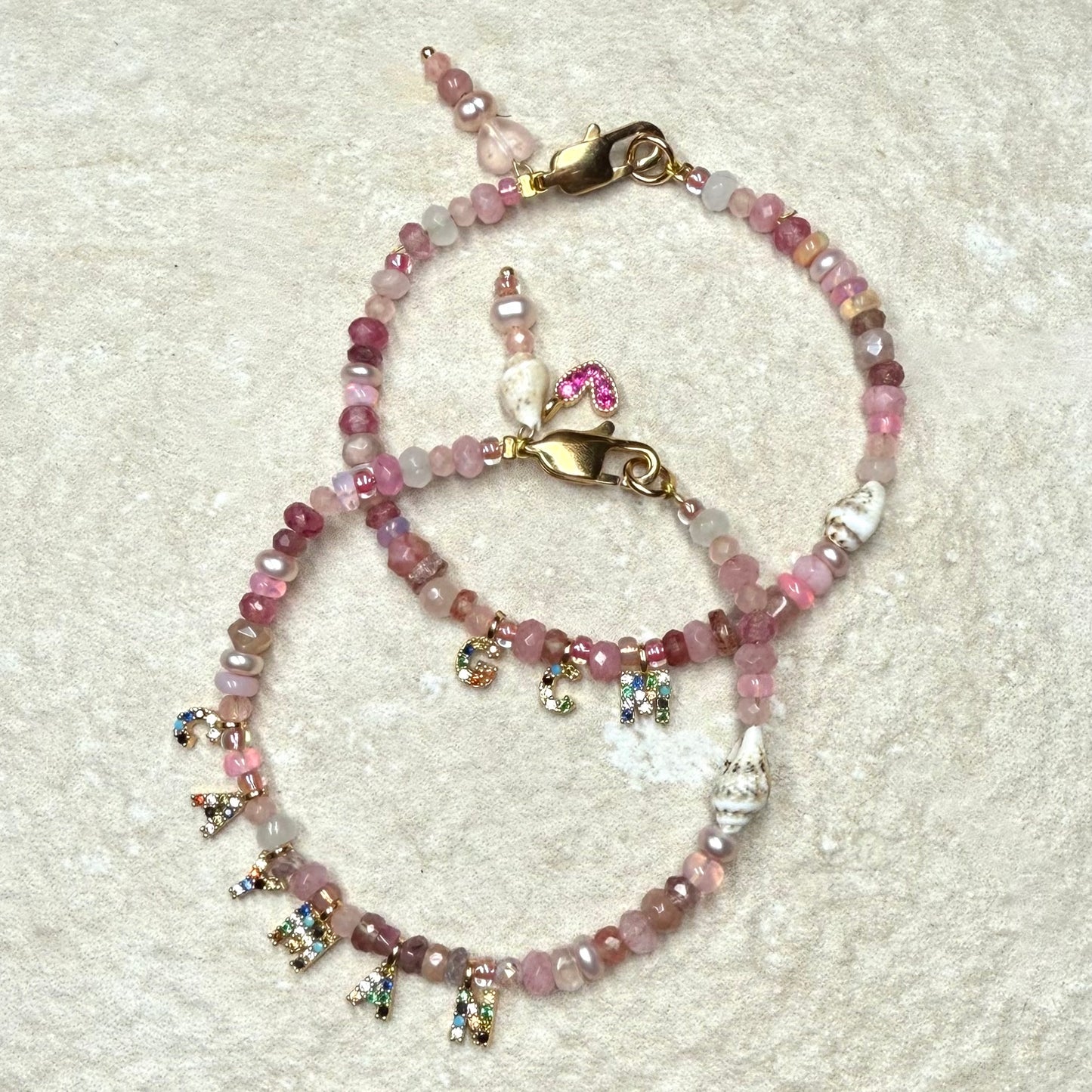 Naked Beach Gemstone Bracelet
