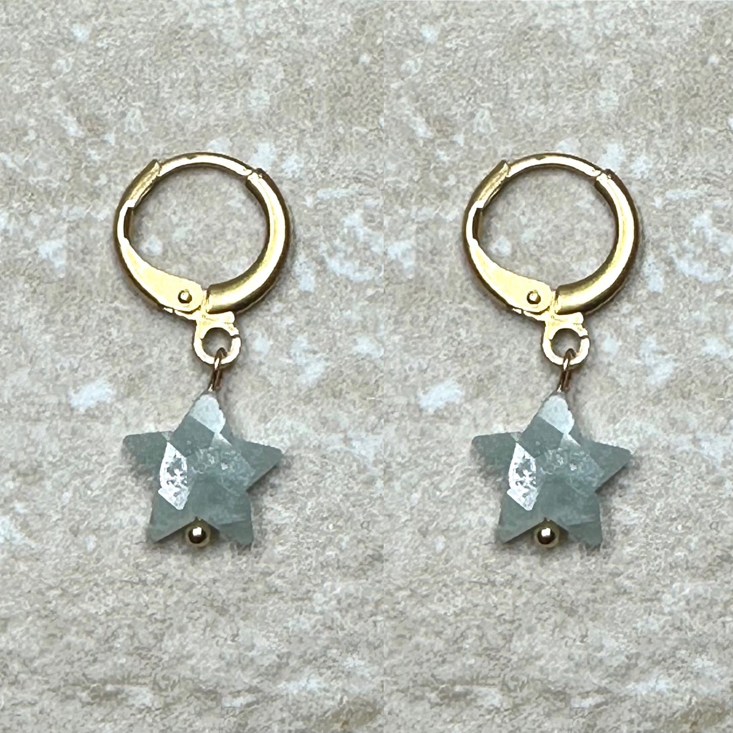 ‘A Star is Born’ Gemstone drop earrings