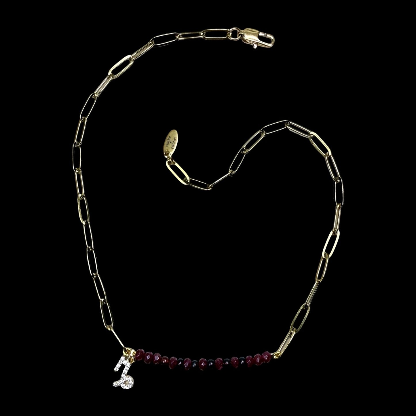 Star Sign & Birthstone Necklace (Gemstone Inlay Edition)
- Gold Vermeil Gemstone - CLARKE PALMER