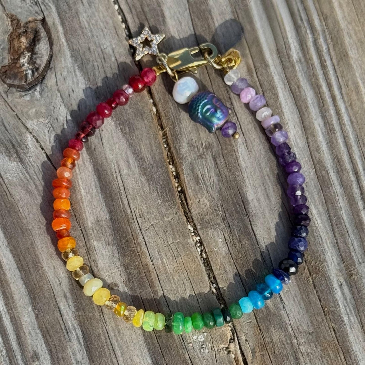 Chakra Gemstone Bracelet