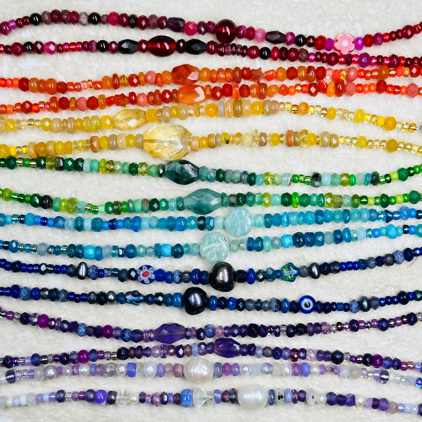 Chakra Gemstone Bracelet