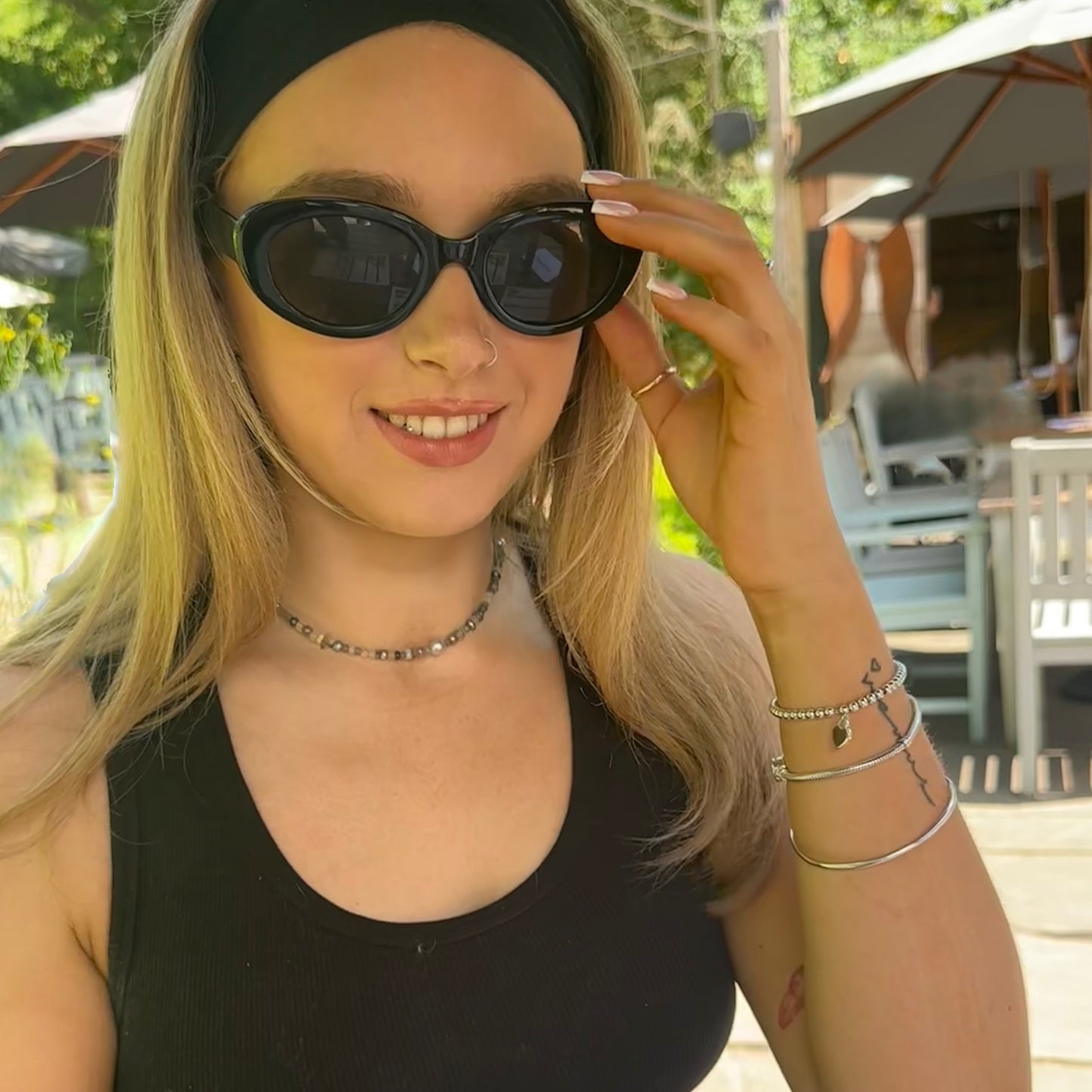 Ombré Smoky Gemstone Bespoke Necklace