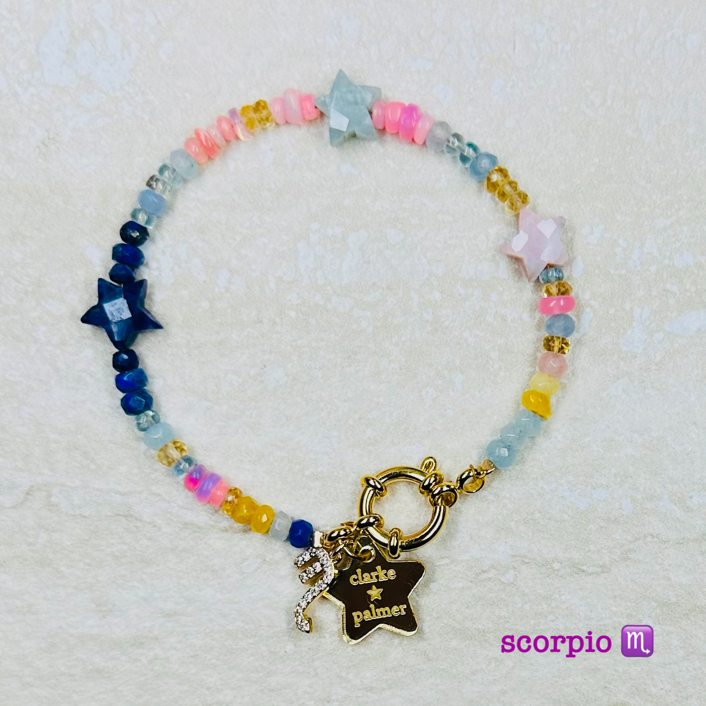 Zodiac Supercharged Gemstone Bracelet