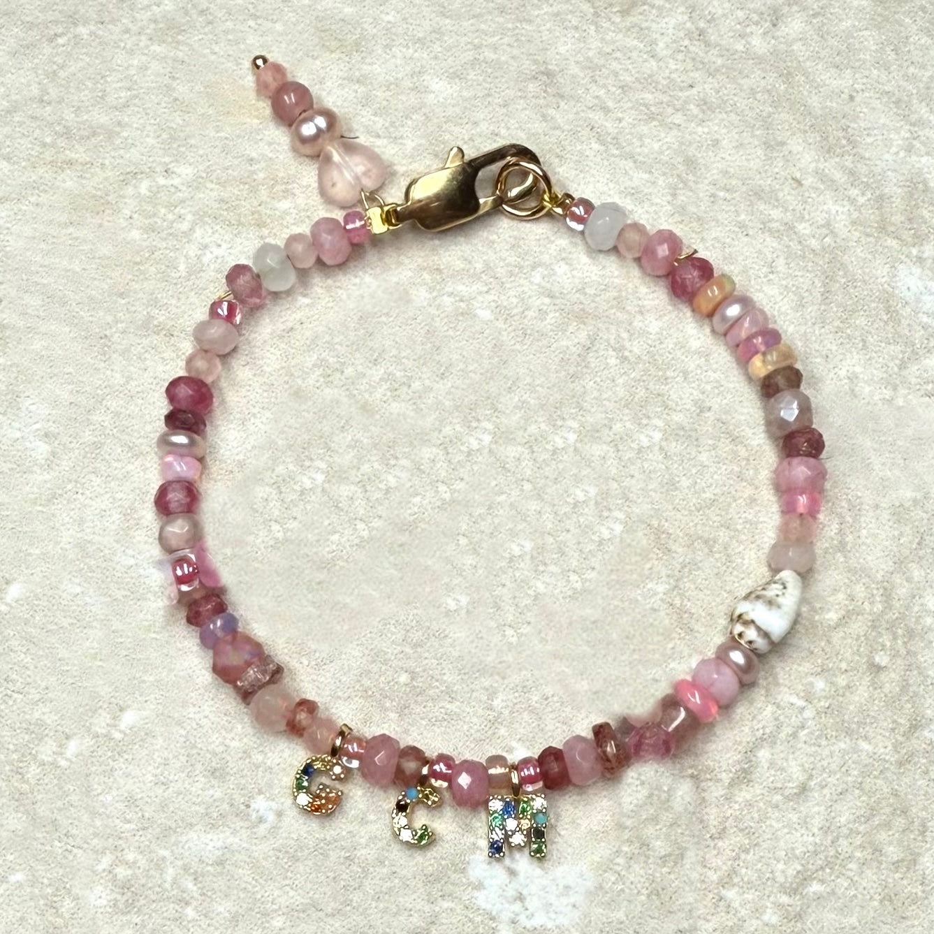 Naked Beach Gemstone Bracelet