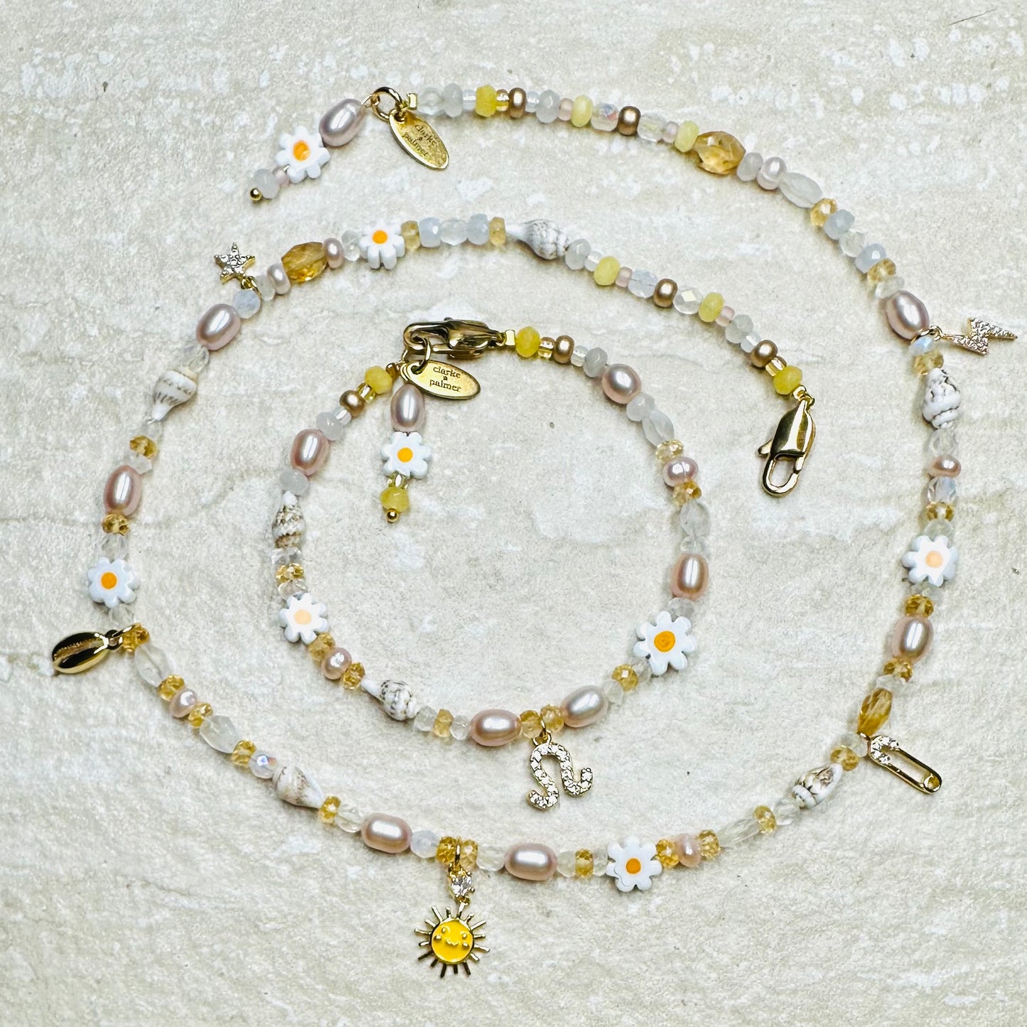 Sun and Moon Gemstone Bracelet