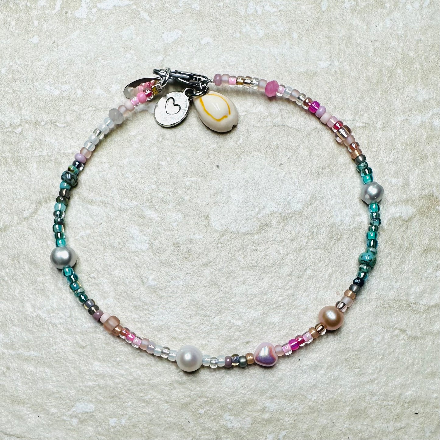 Heavenly Love Charm Anklet