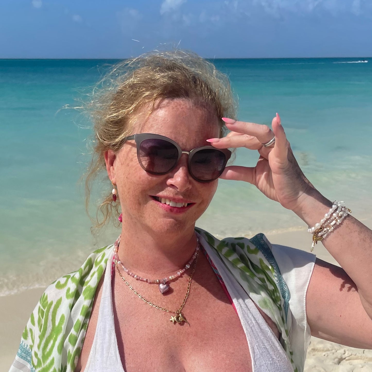 Pearl & Moonstone Charm Bracelet