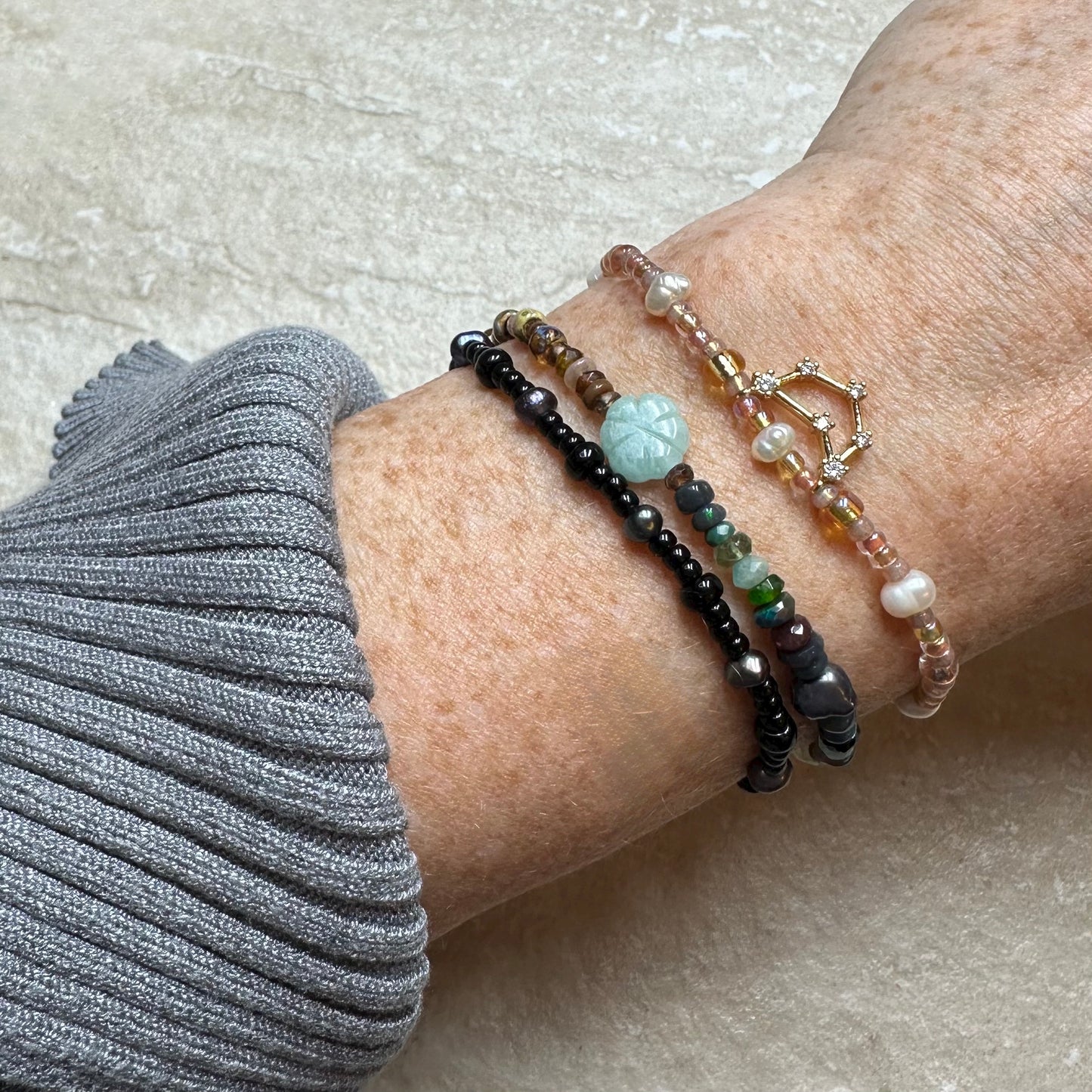 Ombré Earth Opal Bracelet