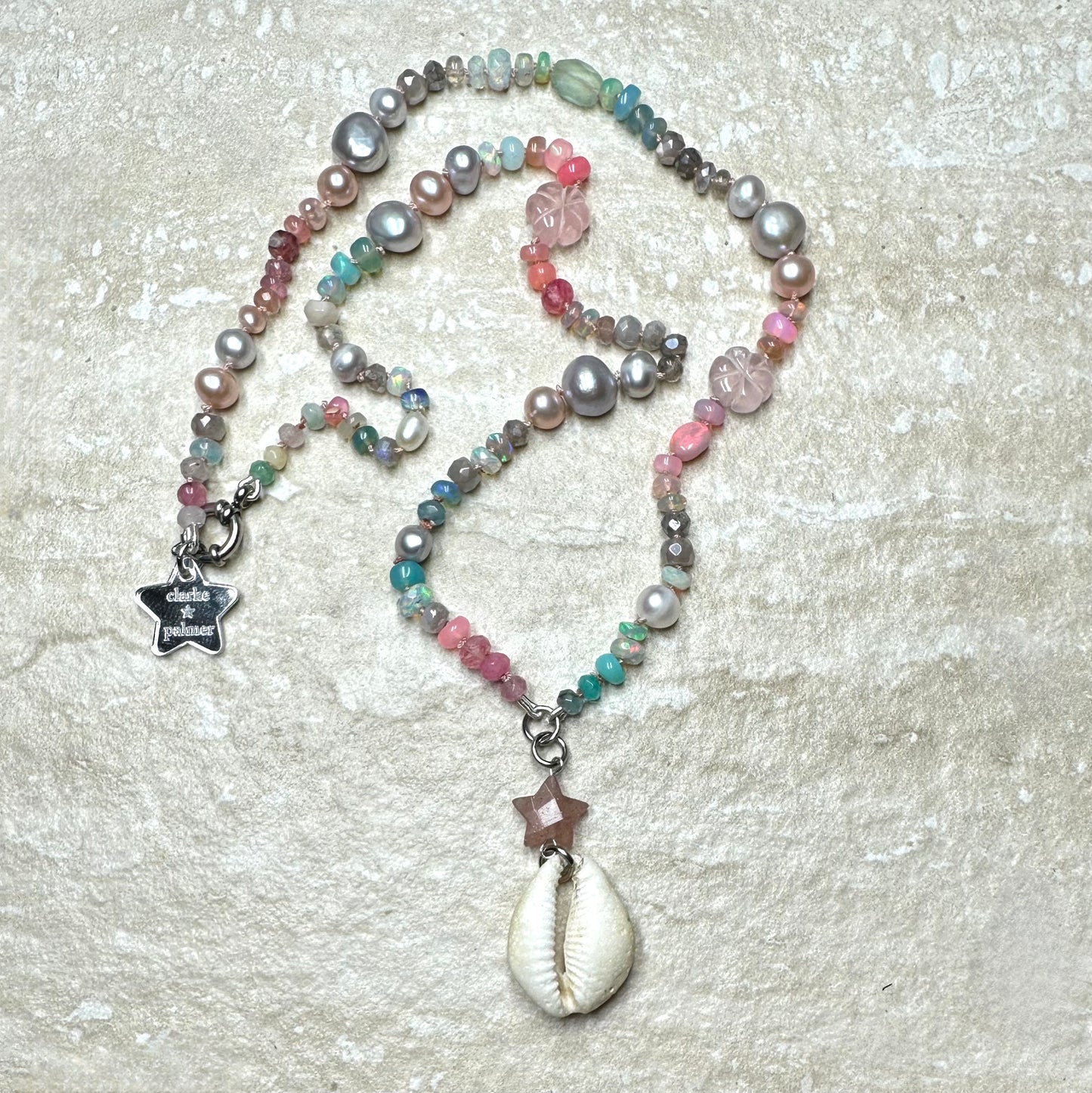 Heavenly Love Gemstone Mala Necklace