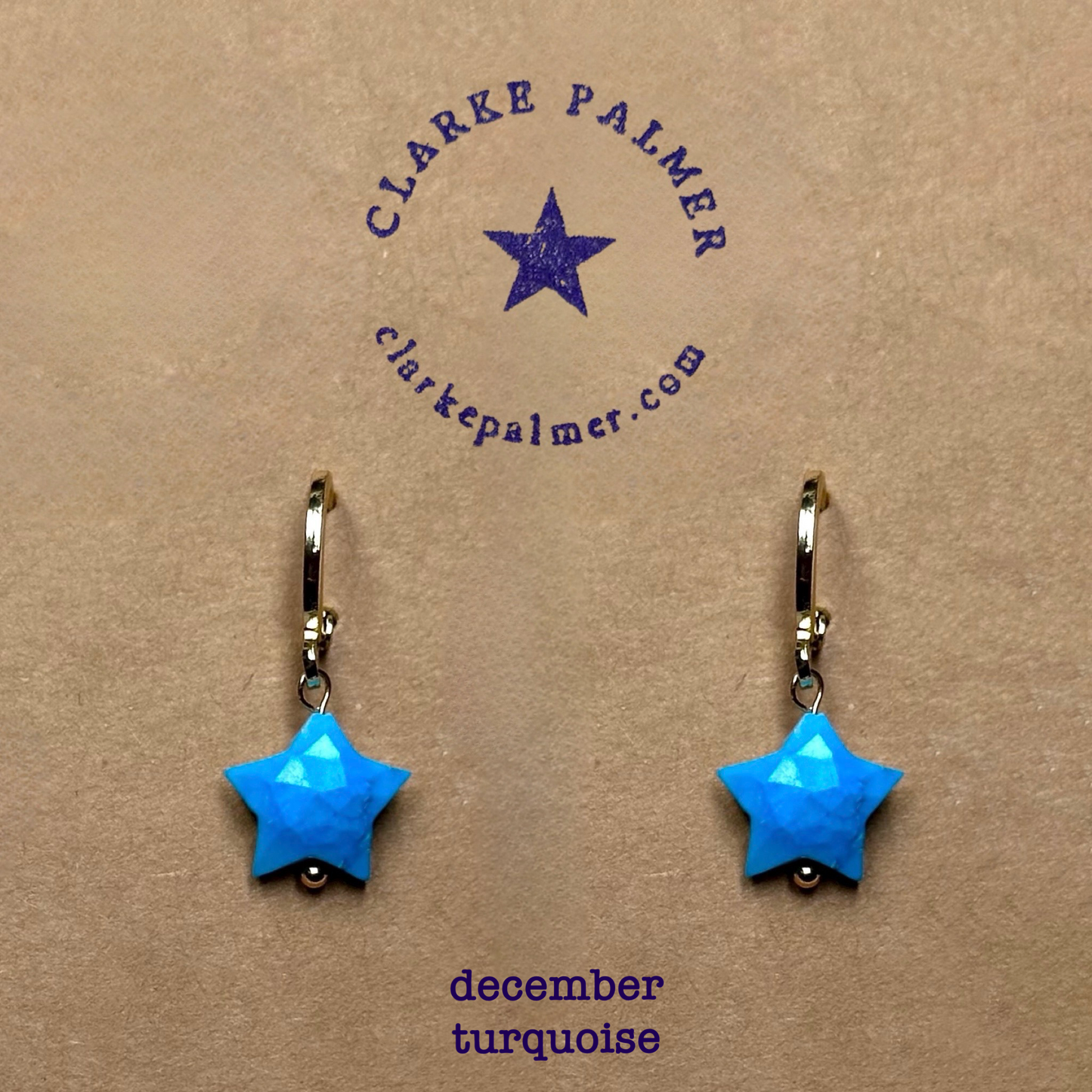 ‘A Star is Born’ Gemstone drop earrings