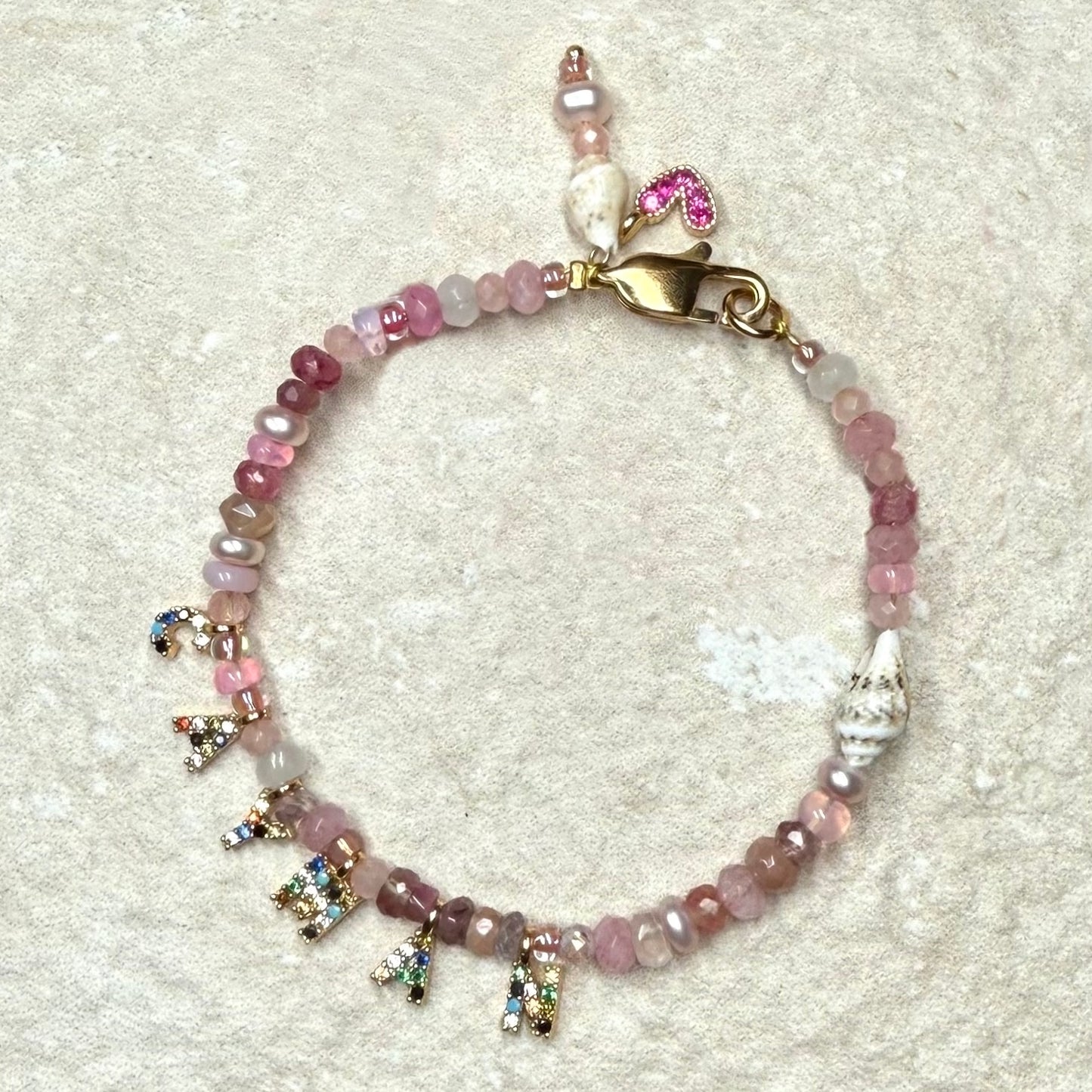 Naked Beach Gemstone Bracelet