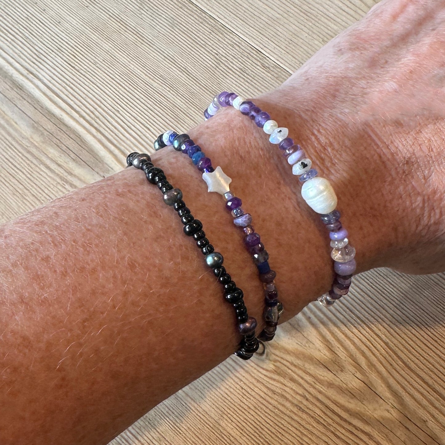 Moon Glow Supercharged Gemstone Bracelet