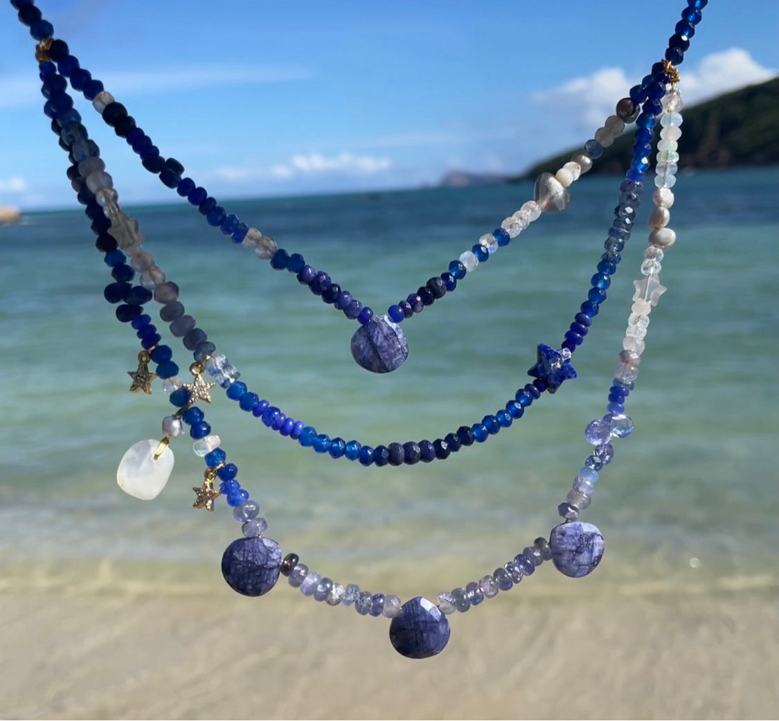 Moonlit Midnight Chandelier Everything Necklace