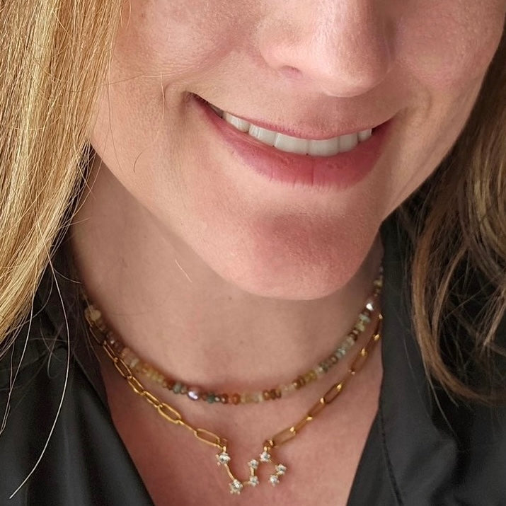 Zodiac Constellation Chain Necklace