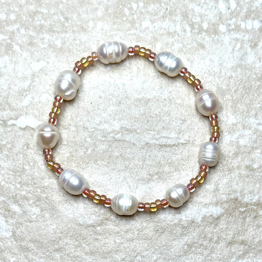 Pearl Miyuki Bracelet