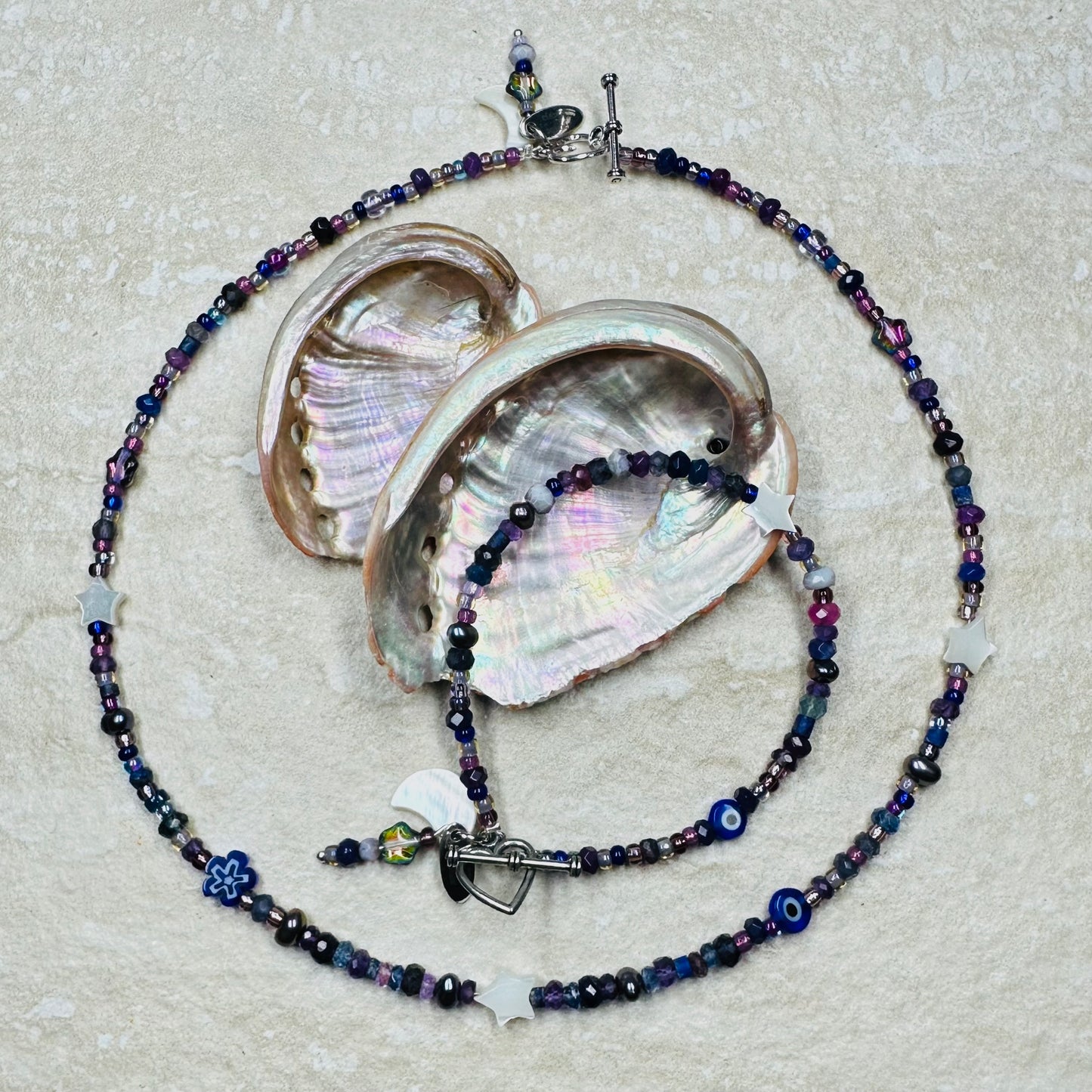 Moon Glow Gemstone Necklace