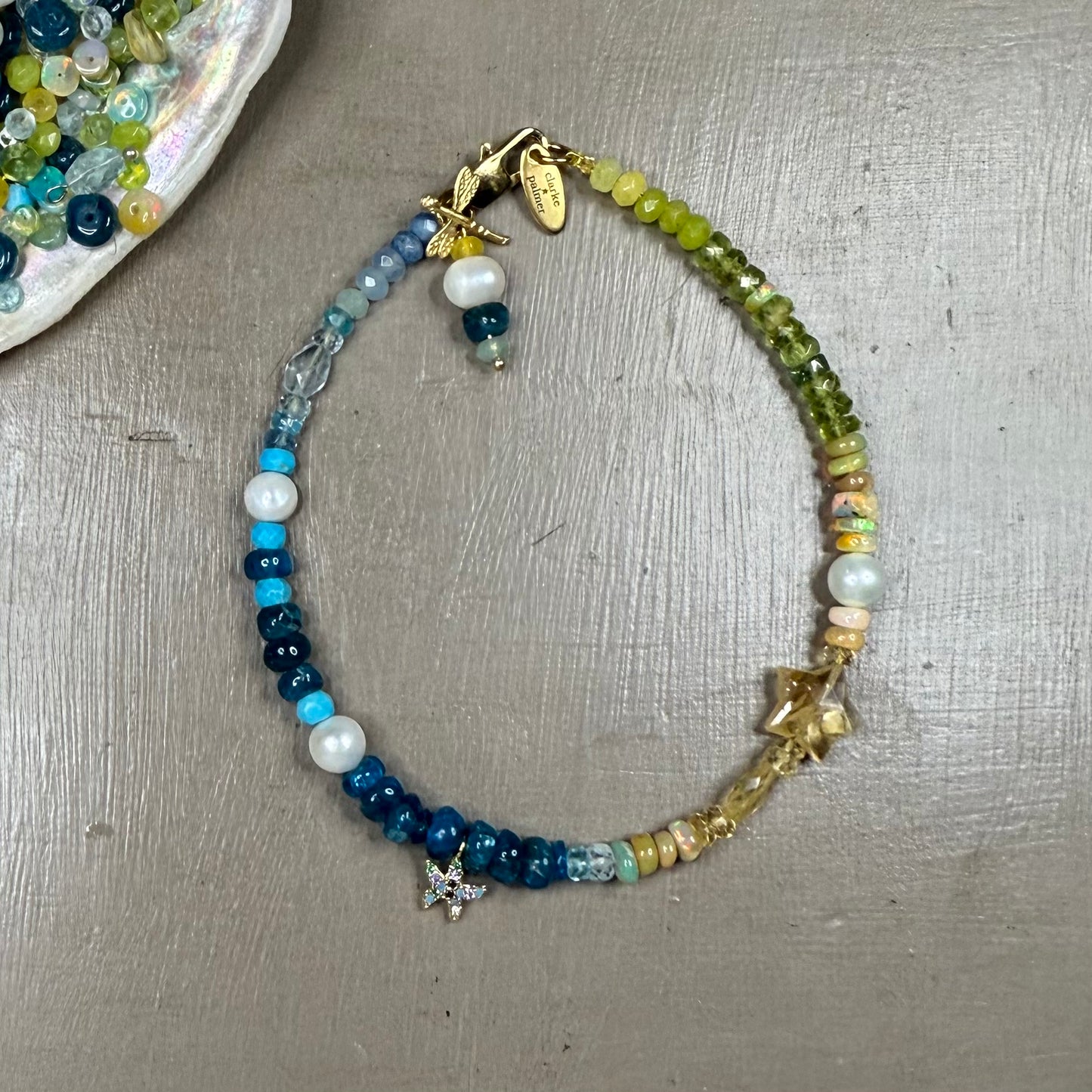Dream Beach Gemstone Anklet