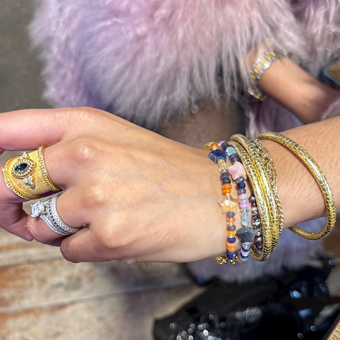 Zodiac Supercharged Gemstone Bracelet