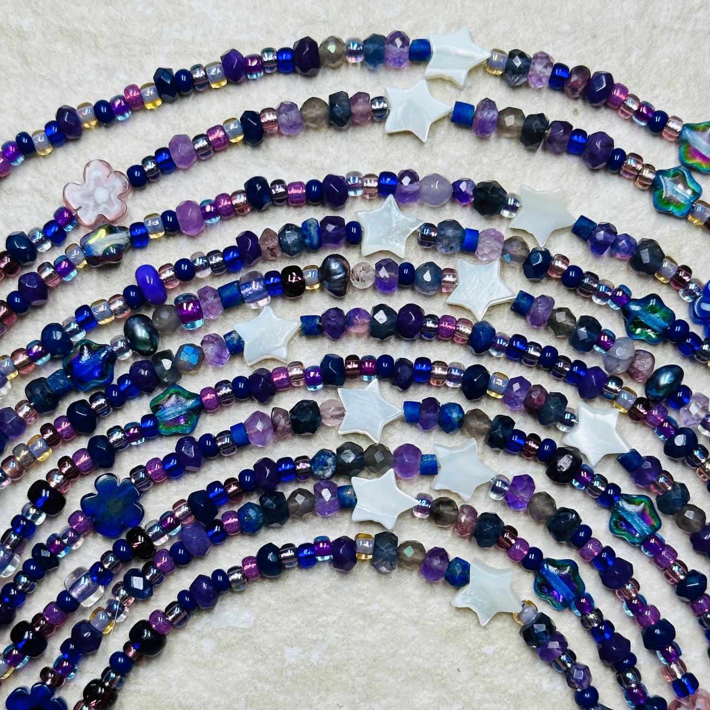 Moon Glow Gemstone Necklace