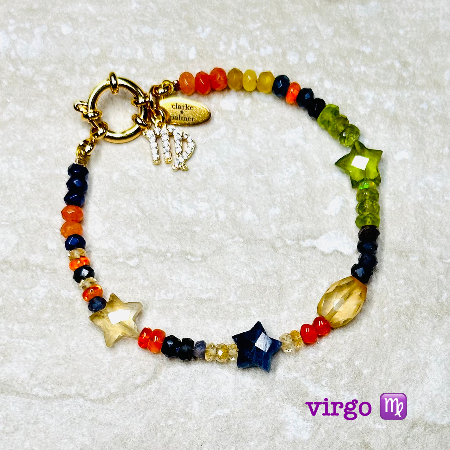 Zodiac Supercharged Gemstone Bracelet