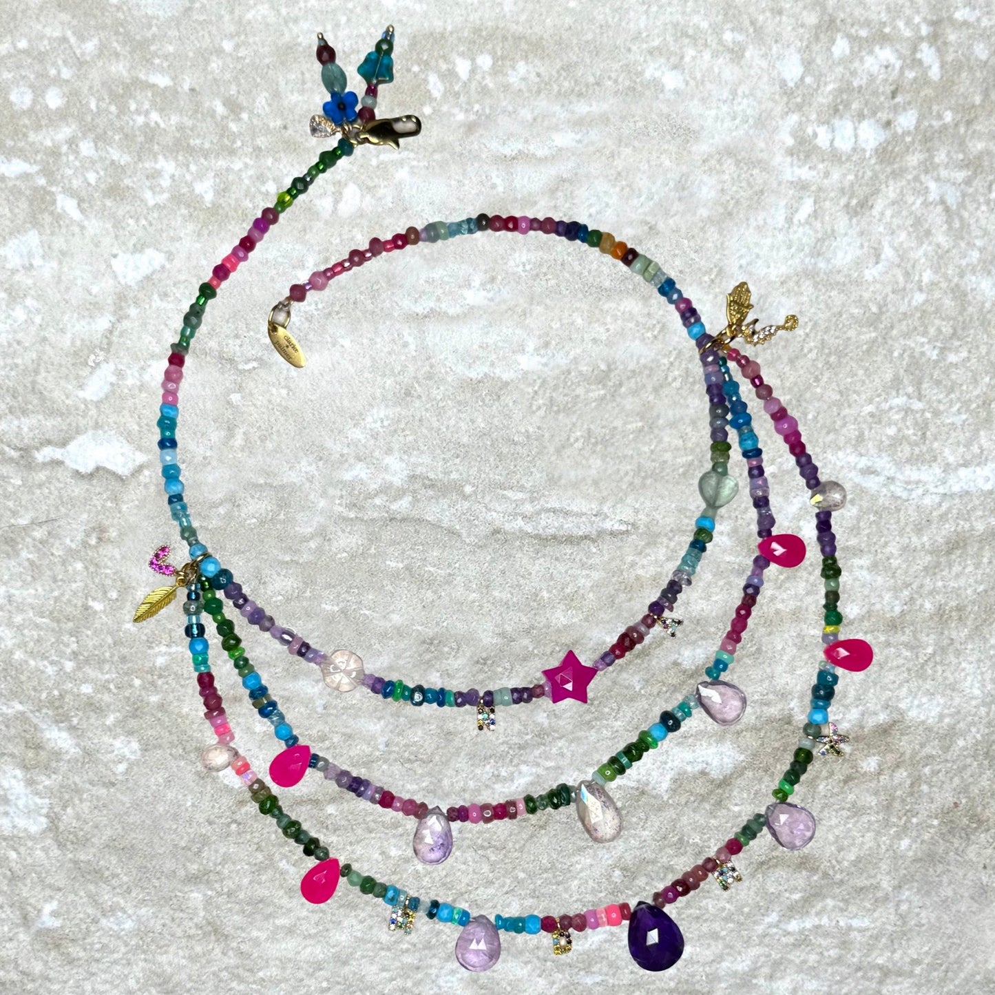 Tropical Punk Everything Briolette Necklace