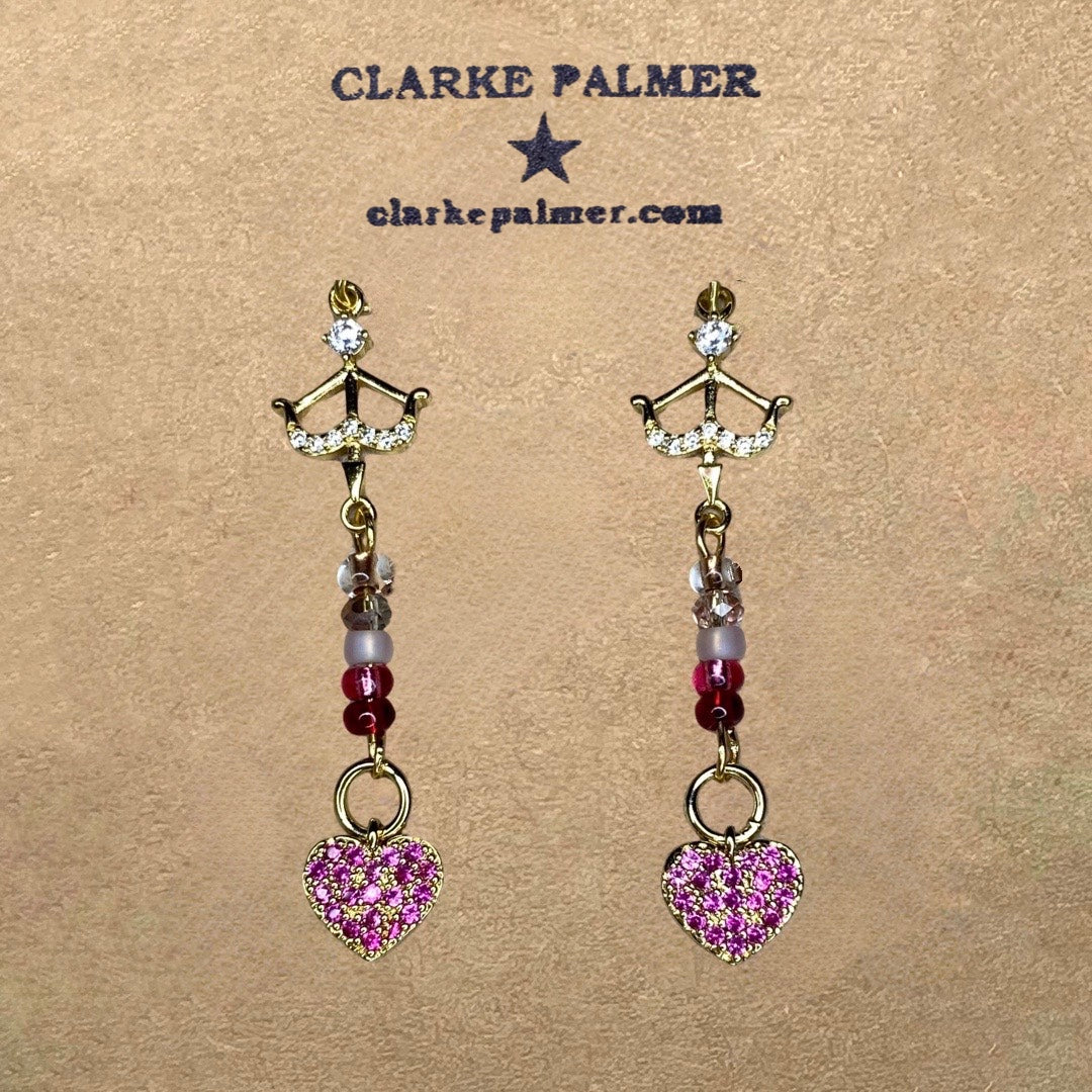 Love Collection Cupid Drop Earrings