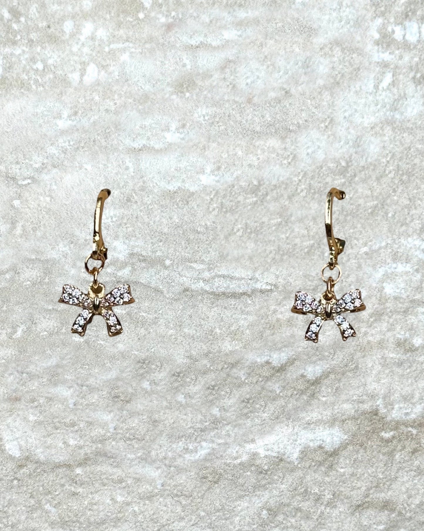 Bow Drop Earrings