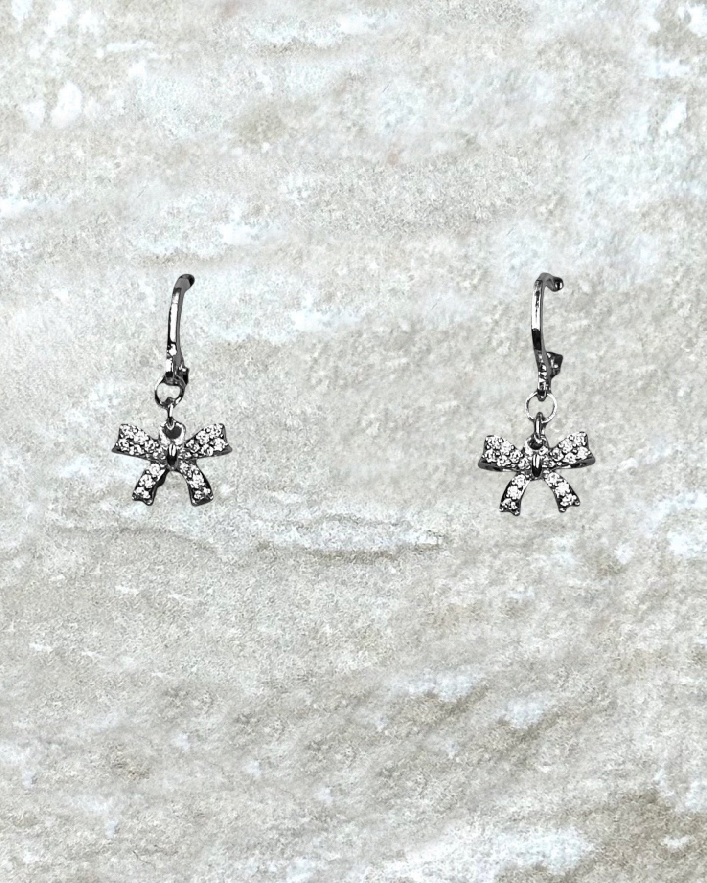 Bow Drop Earrings