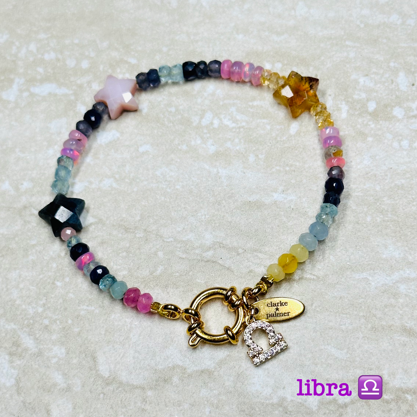 Zodiac Supercharged Gemstone Bracelet