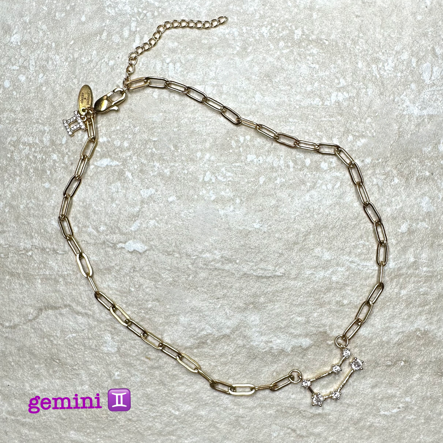 Zodiac Constellation Chain Necklace