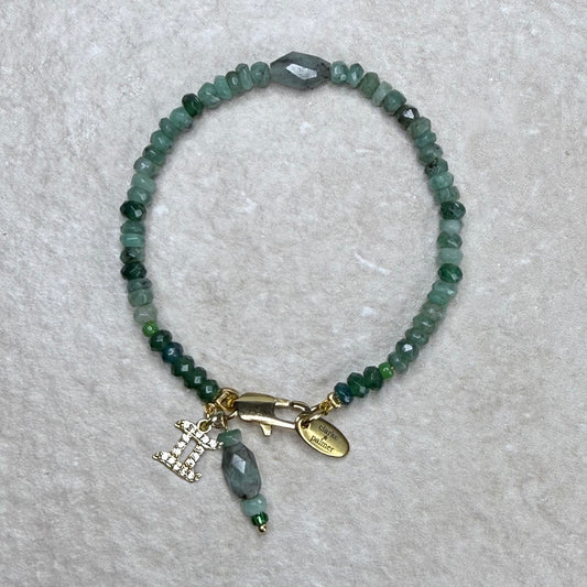 Star Sign & Birthstone Bracelet | Handmade Gemstone Bracelet | Gold Vermeil | Clarke Palmer
