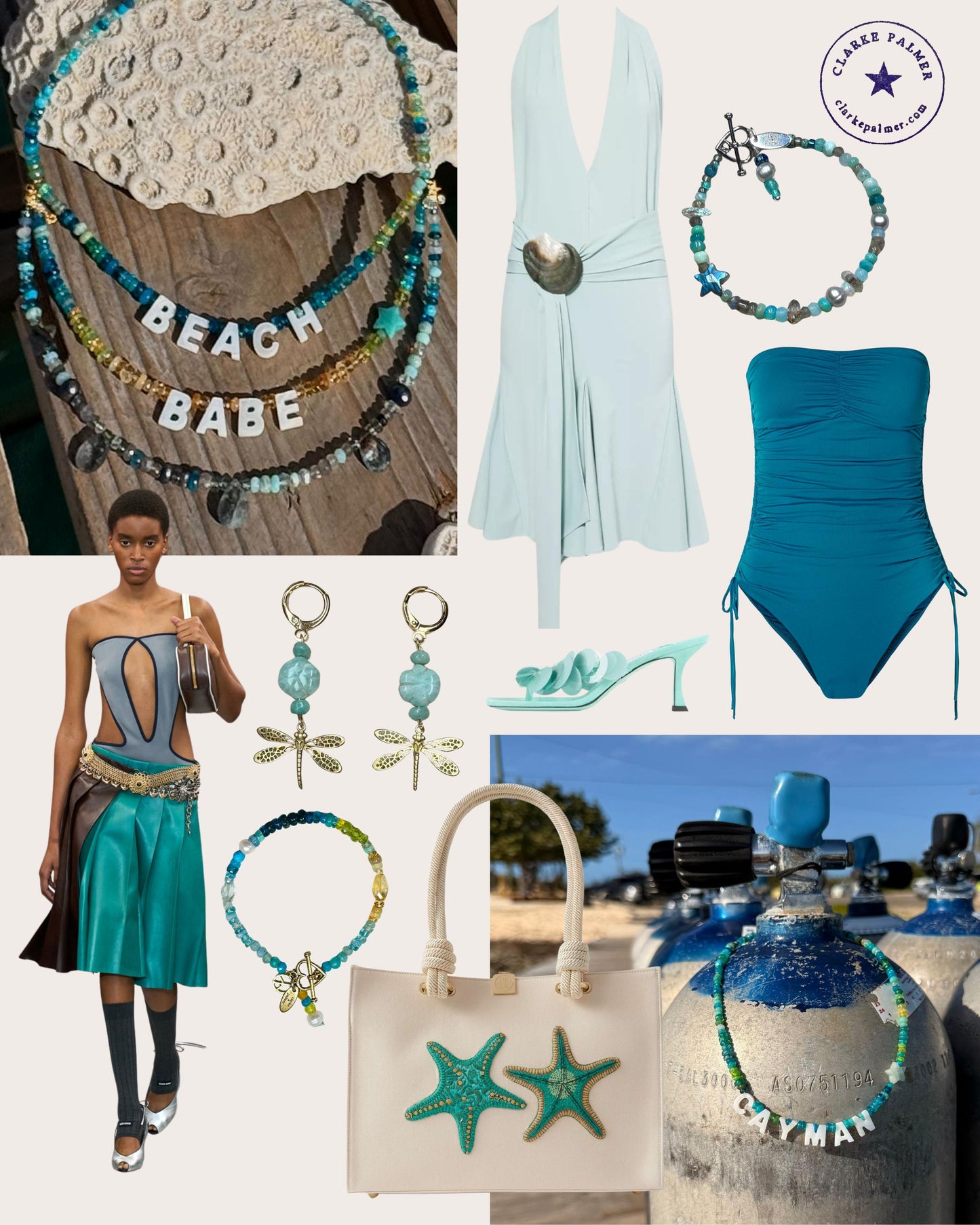 Dream Life Amazonite Dragonfly Earrings