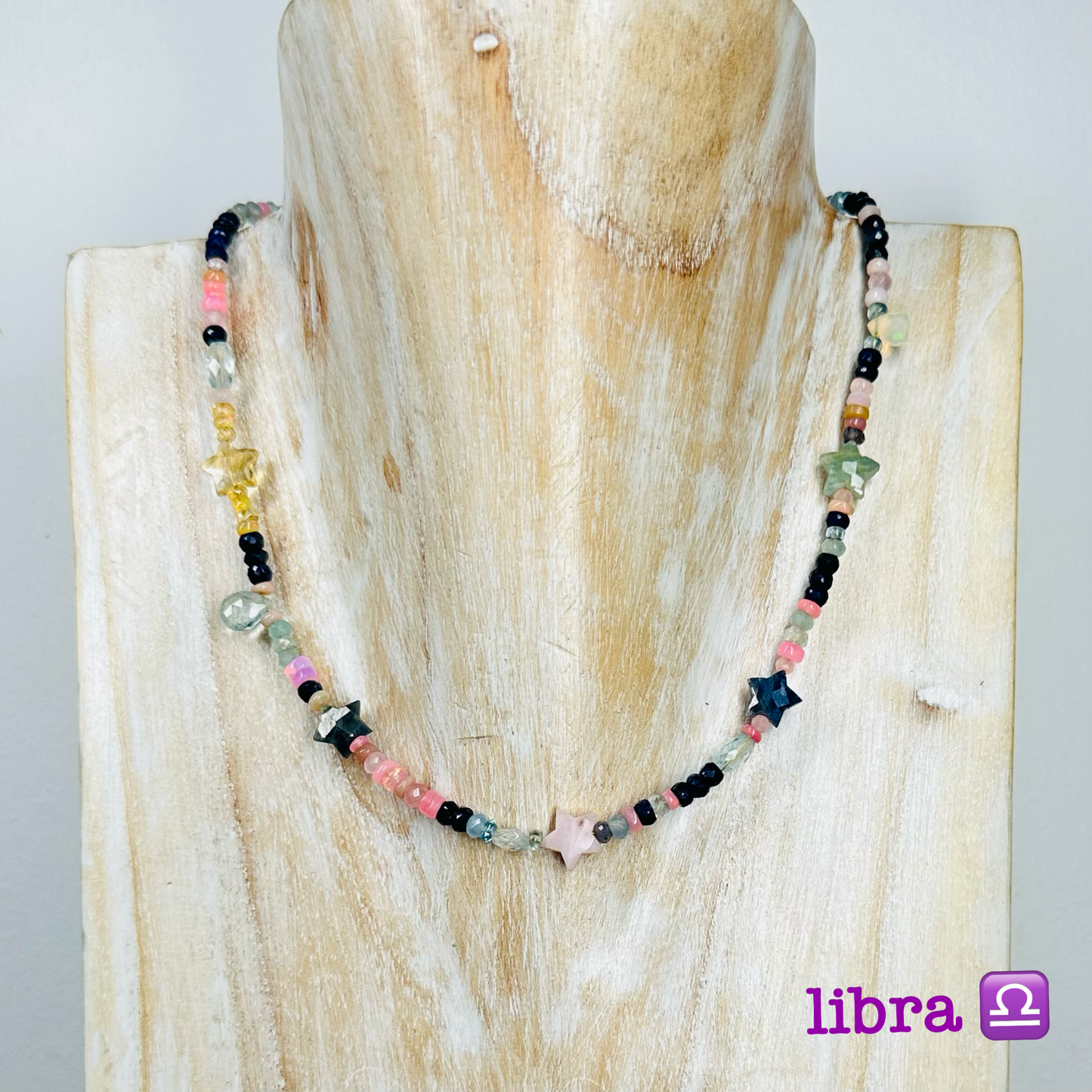 Horoscope Supercharged Birthstone Gemstone Necklace