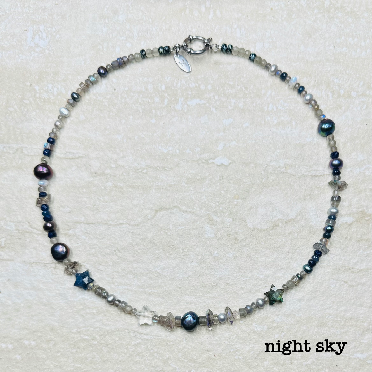 All Eyez on Me Gemstone Necklace