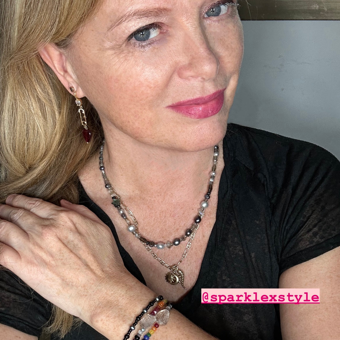 All Eyez on Me Gemstone Necklace