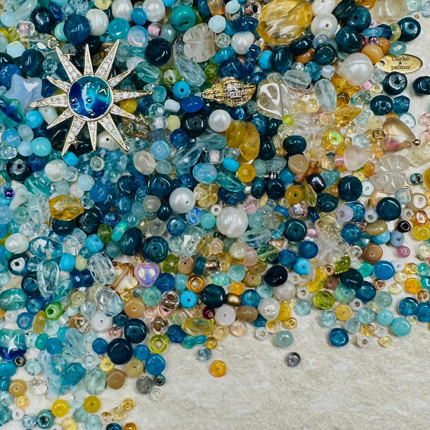 Dream Beach Opal Star Gemstone Bespoke Necklace
