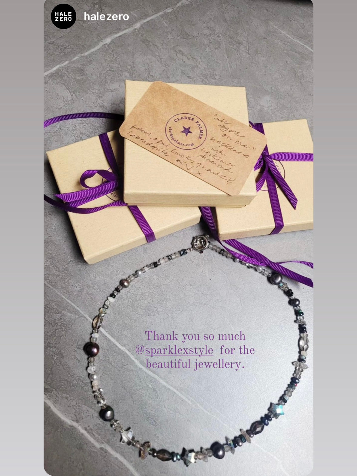 All Eyez on Me Gemstone Necklace