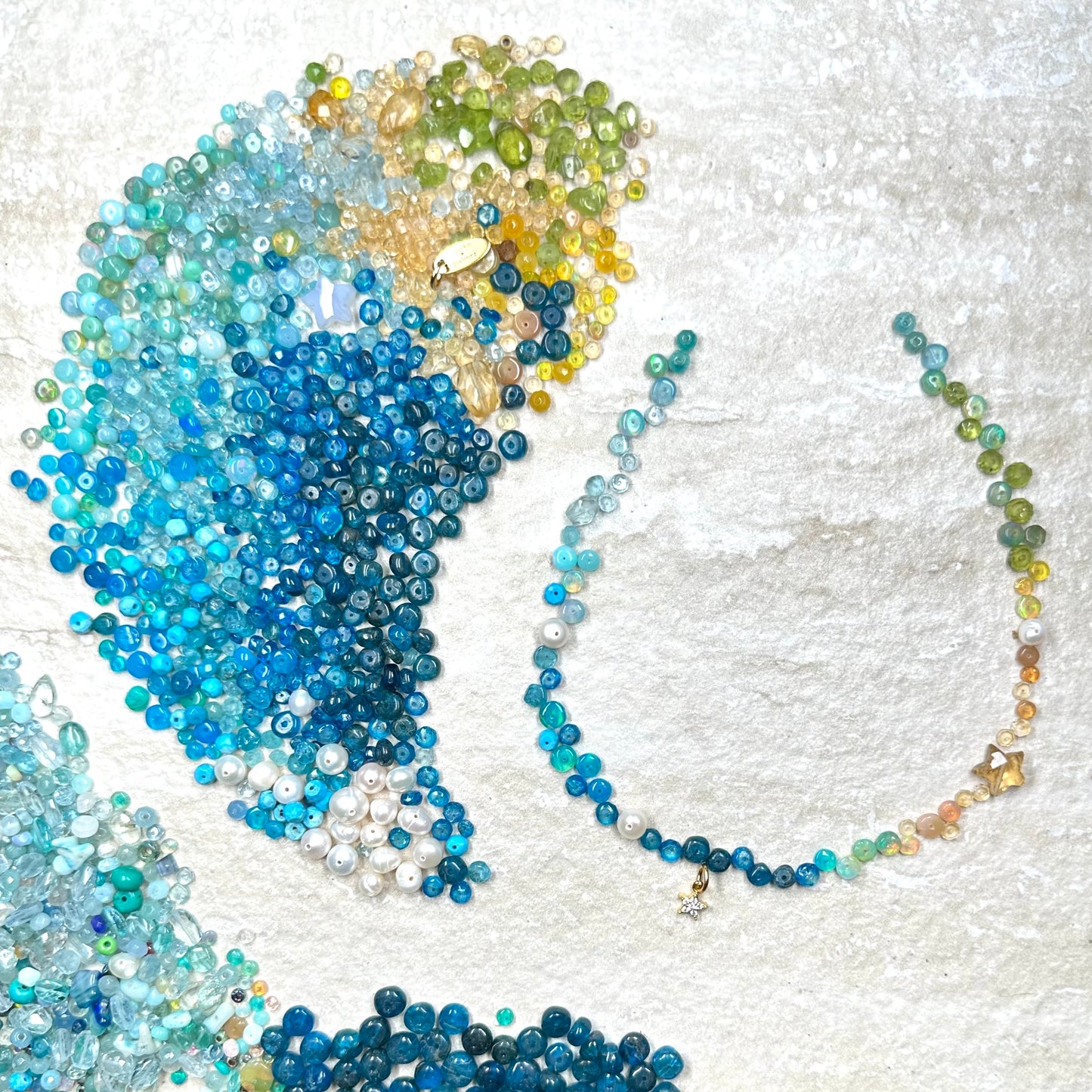 Dream Beach Gemstone Anklet
