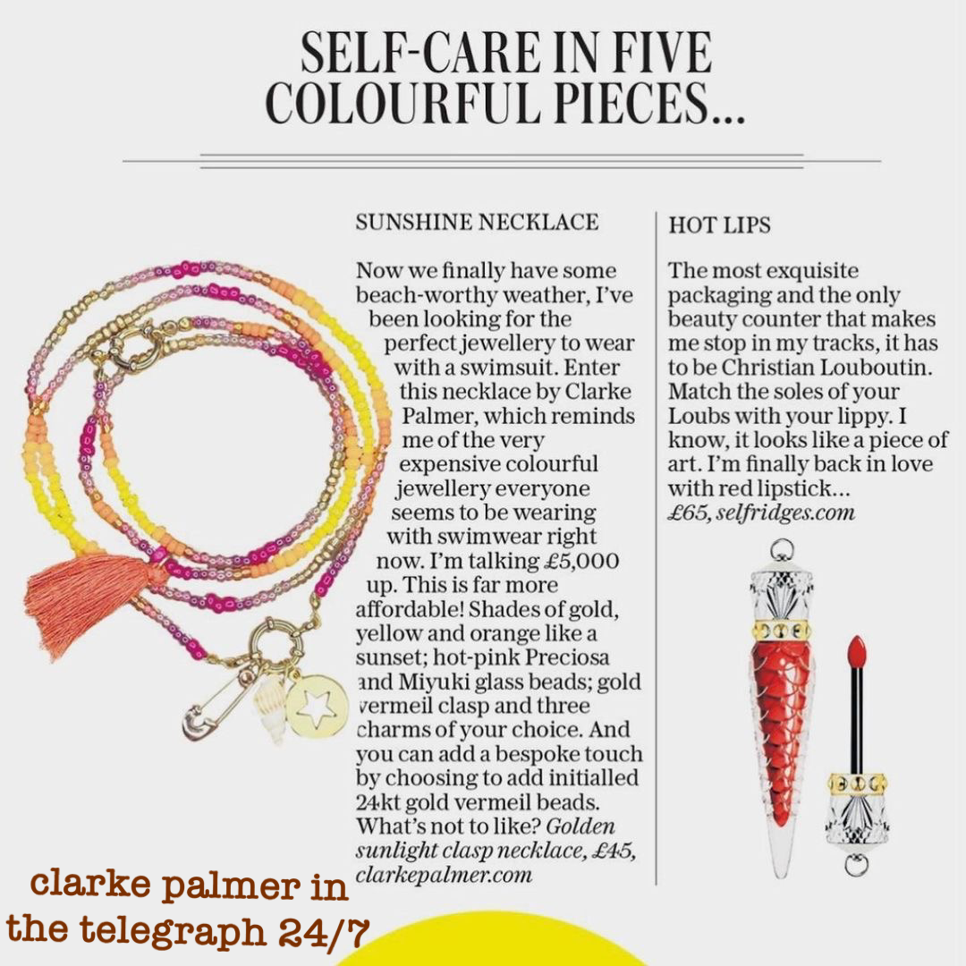 Sun Sea & Sand Clasp Necklace