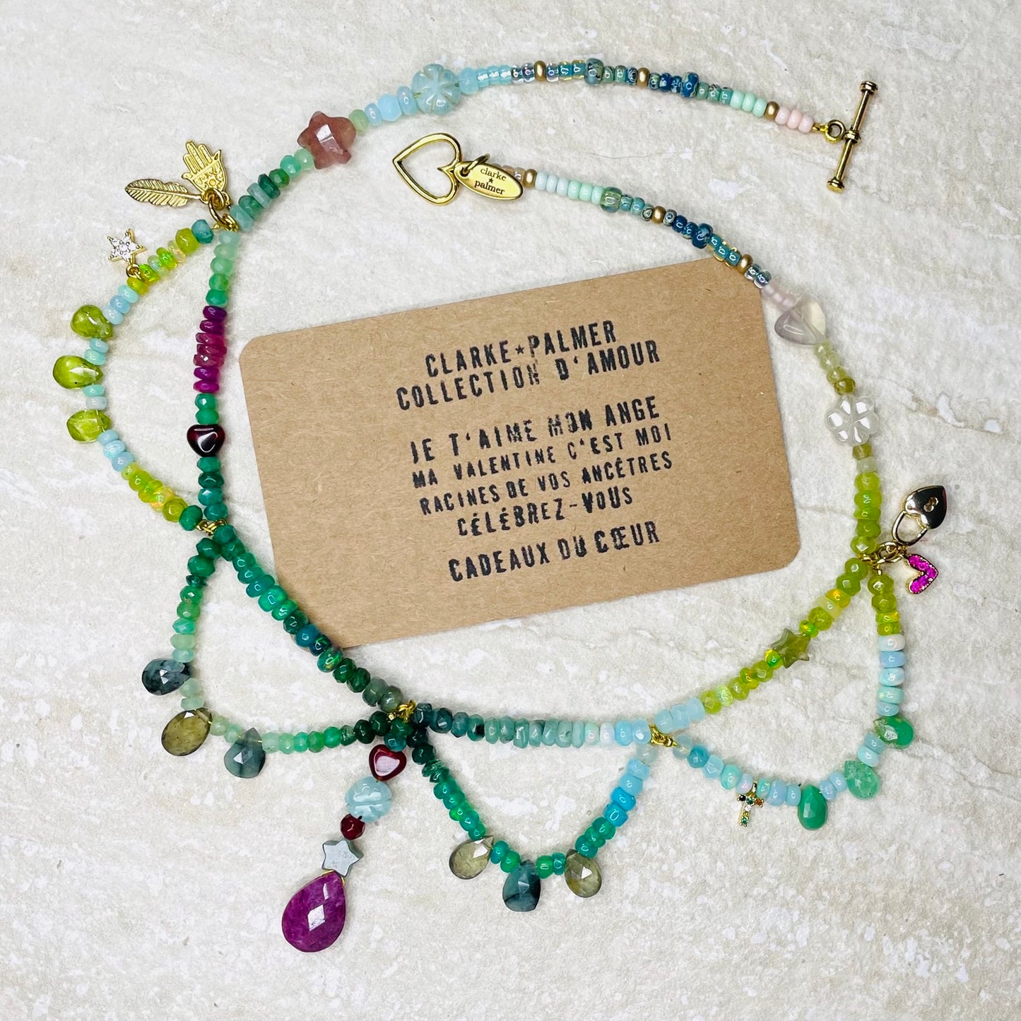 Heart of the World Everything Necklace