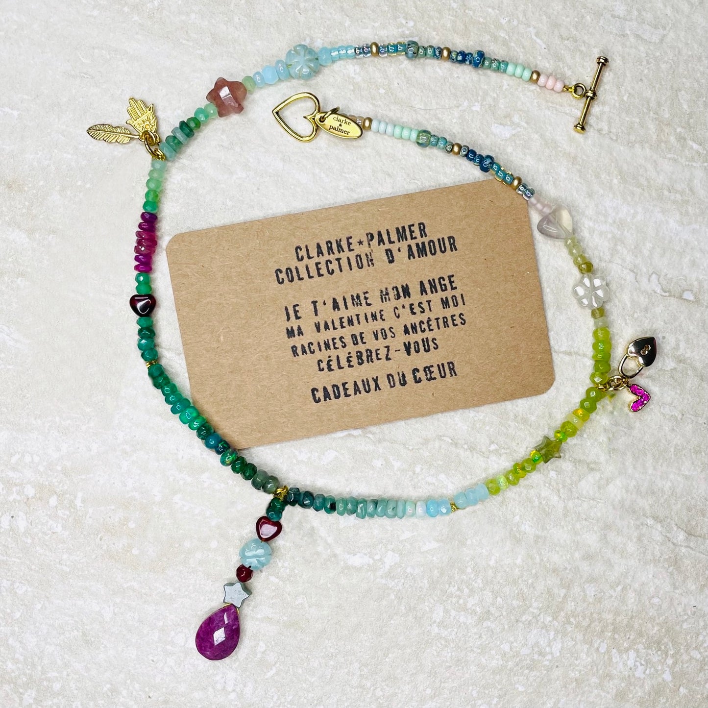 Heart of the World Pendant Necklace