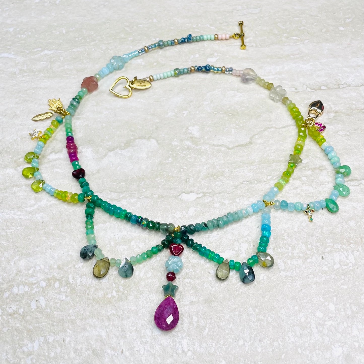 Heart of the World Everything Necklace