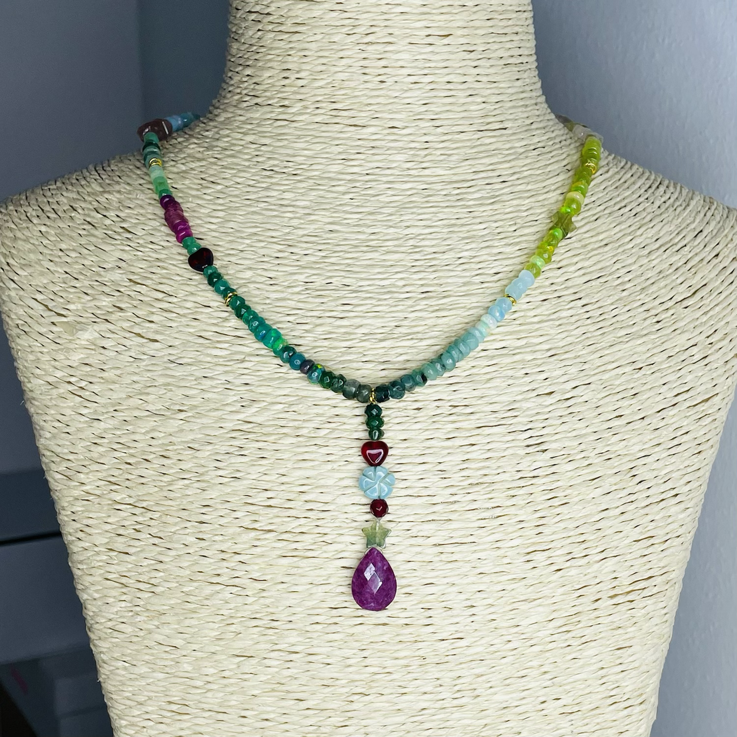 Heart of the World Pendant Necklace