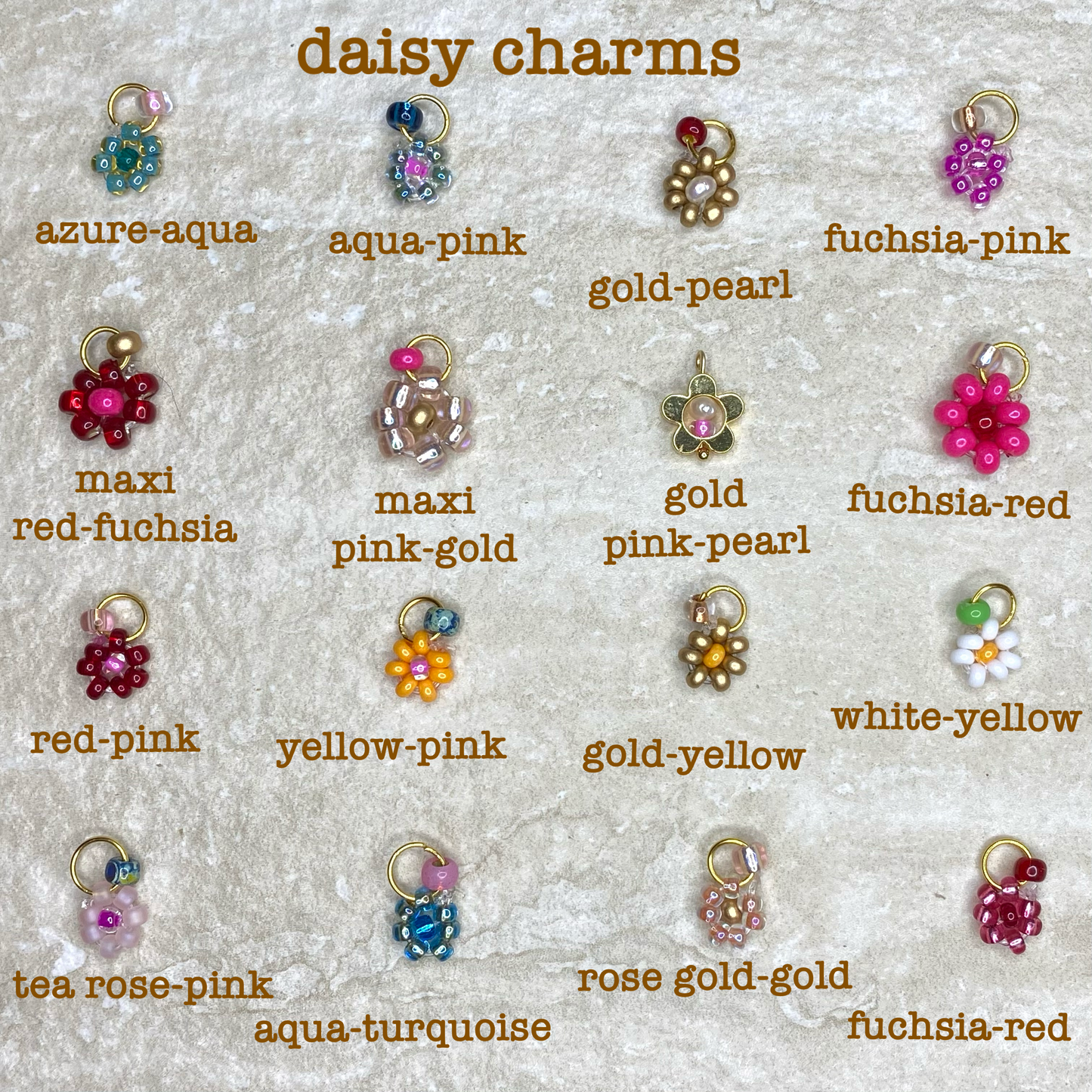 Rosy Glow Clasp Charm Necklace
