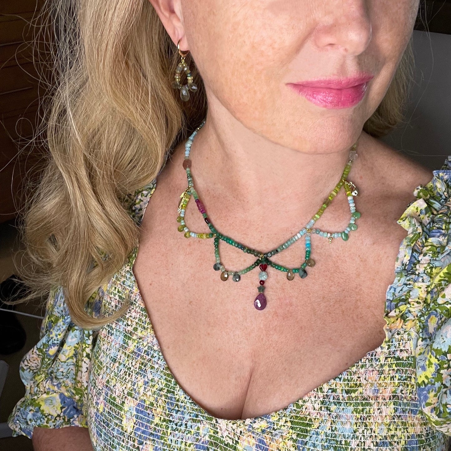 Heart of the World Everything Necklace